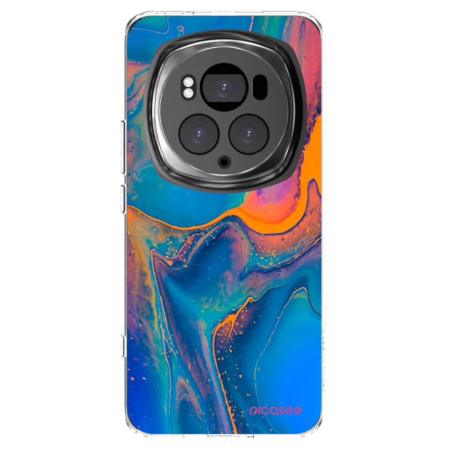 Picasee átlátszó szilikon tok az alábbi mobiltelefonokra Honor Magic6 Pro - Rainbow