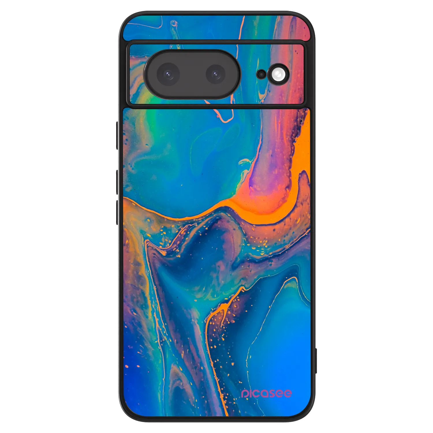 Picasee ULTIMATE CASE Google Pixel 8a - készülékre - Rainbow