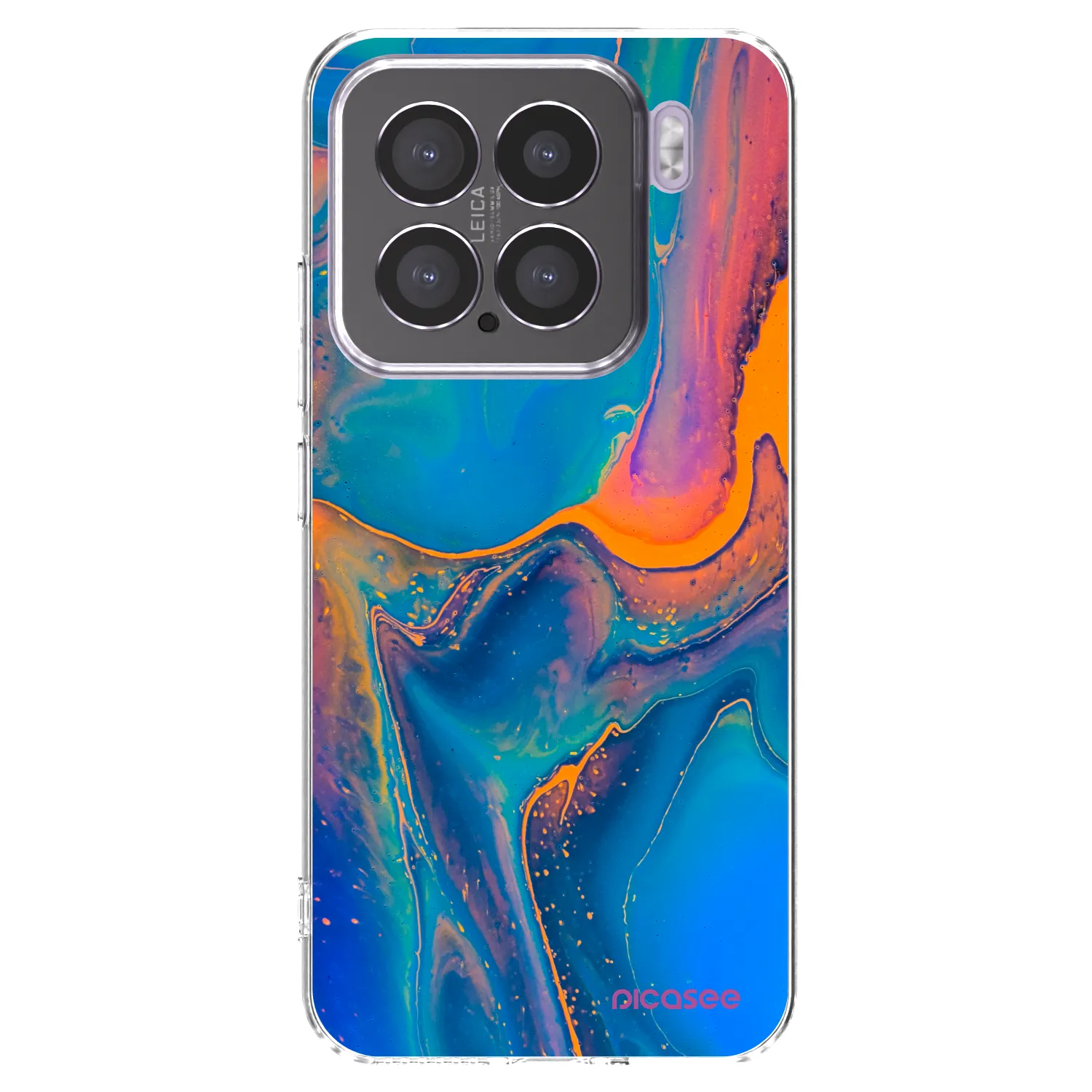 Picasee átlátszó szilikon tok az alábbi mobiltelefonokra Xiaomi 15 - Rainbow