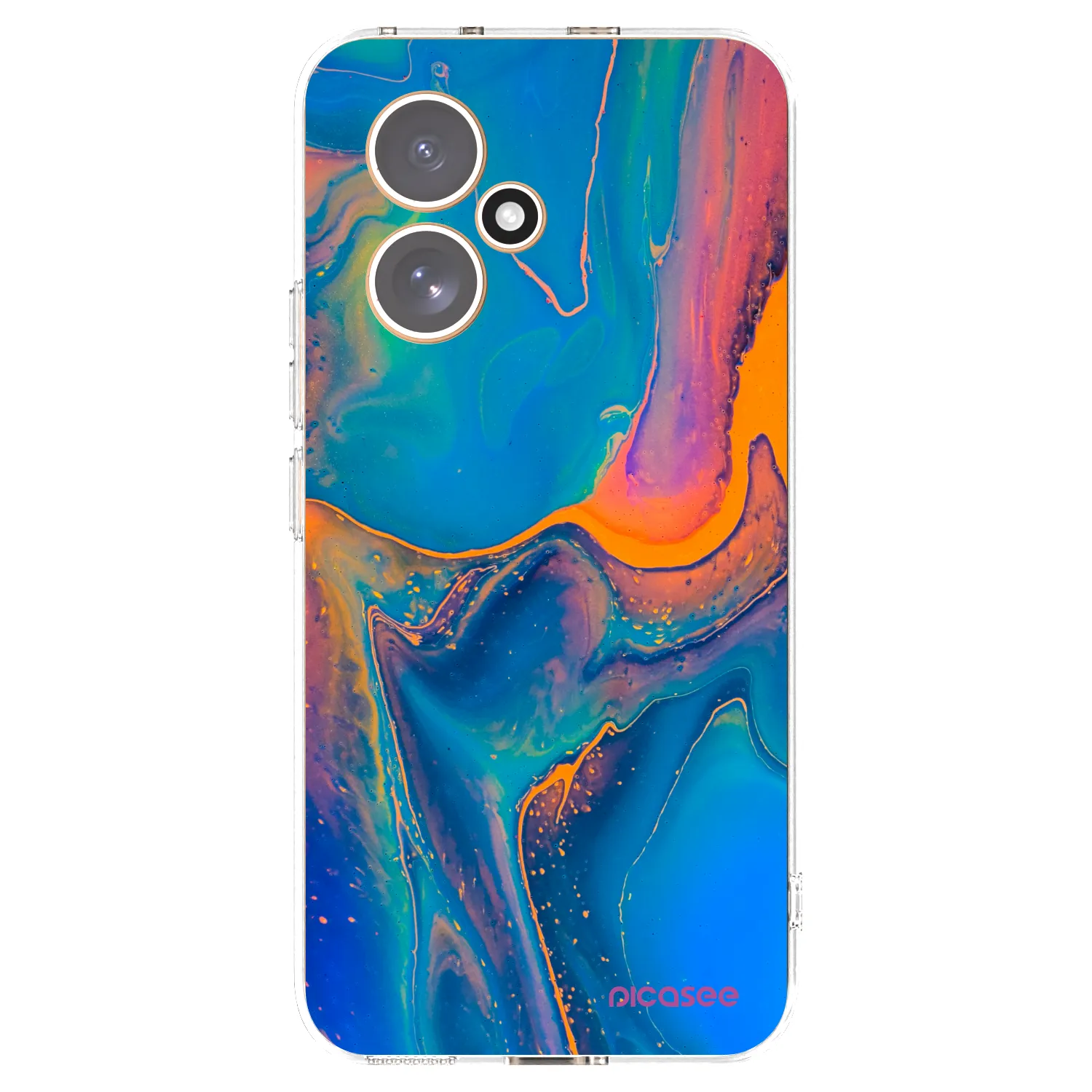 Picasee átlátszó szilikon tok az alábbi mobiltelefonokra Honor 400 5G - Rainbow