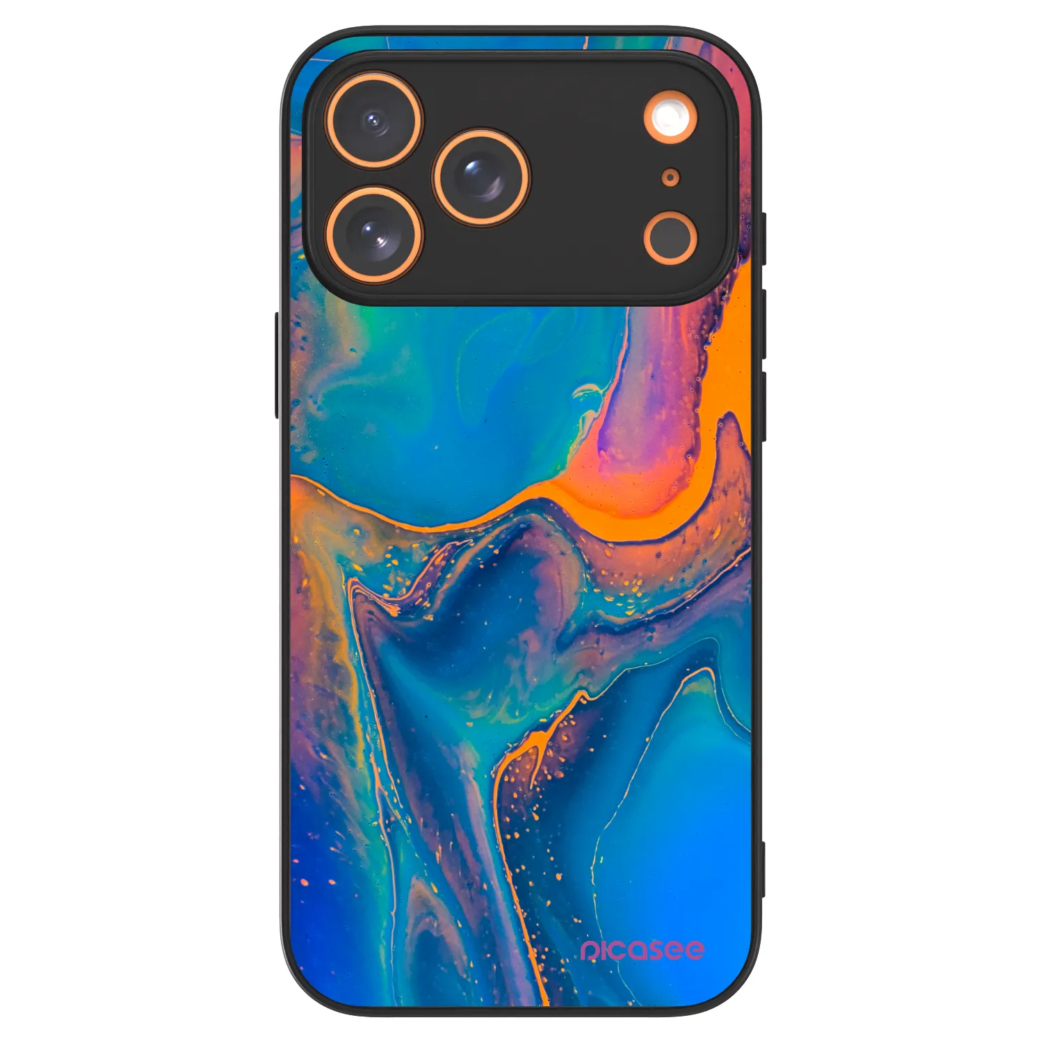 Picasee ULTIMATE CASE Apple iPhone 17 Pro Max - készülékre - Rainbow