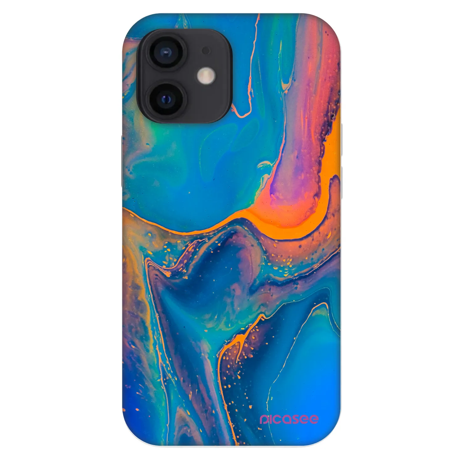 Picasee Fashion Case Apple iPhone 12 mini - Rainbow