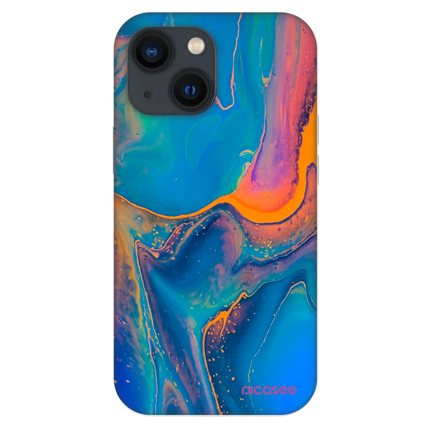 Picasee Fashion Case Apple iPhone 13 mini - Rainbow