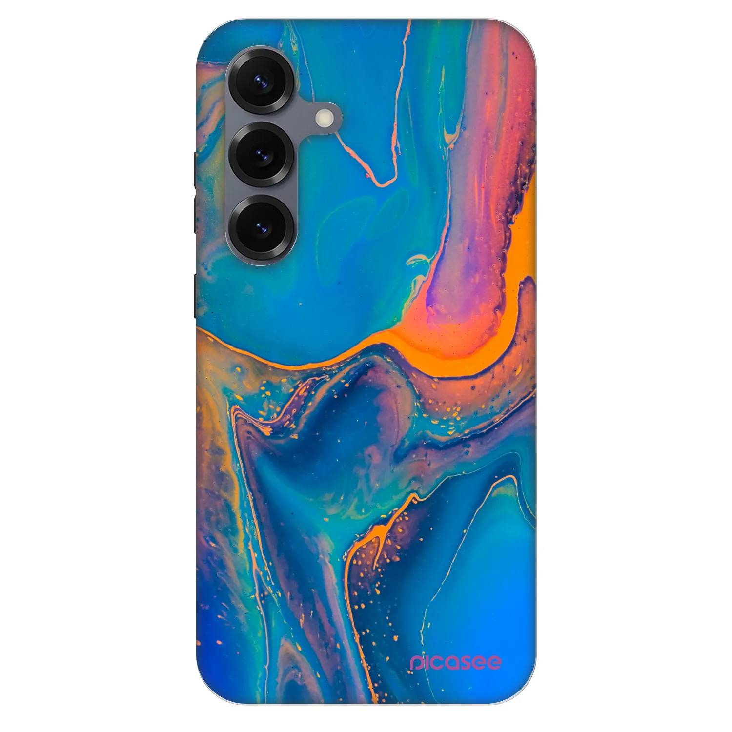 Picasee Fashion Case PowerShare pro Samsung Galaxy S25 5G - Rainbow