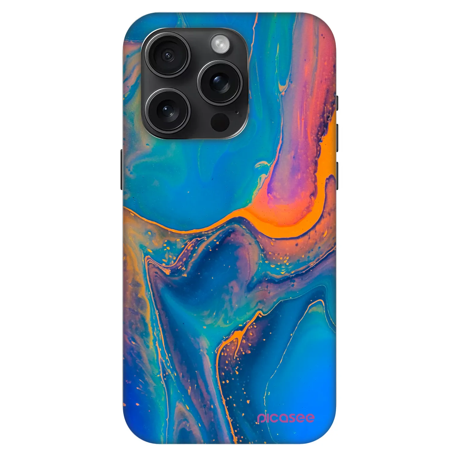 Picasee Fashion Case MagSafe Apple iPhone 15 Pro - Rainbow
