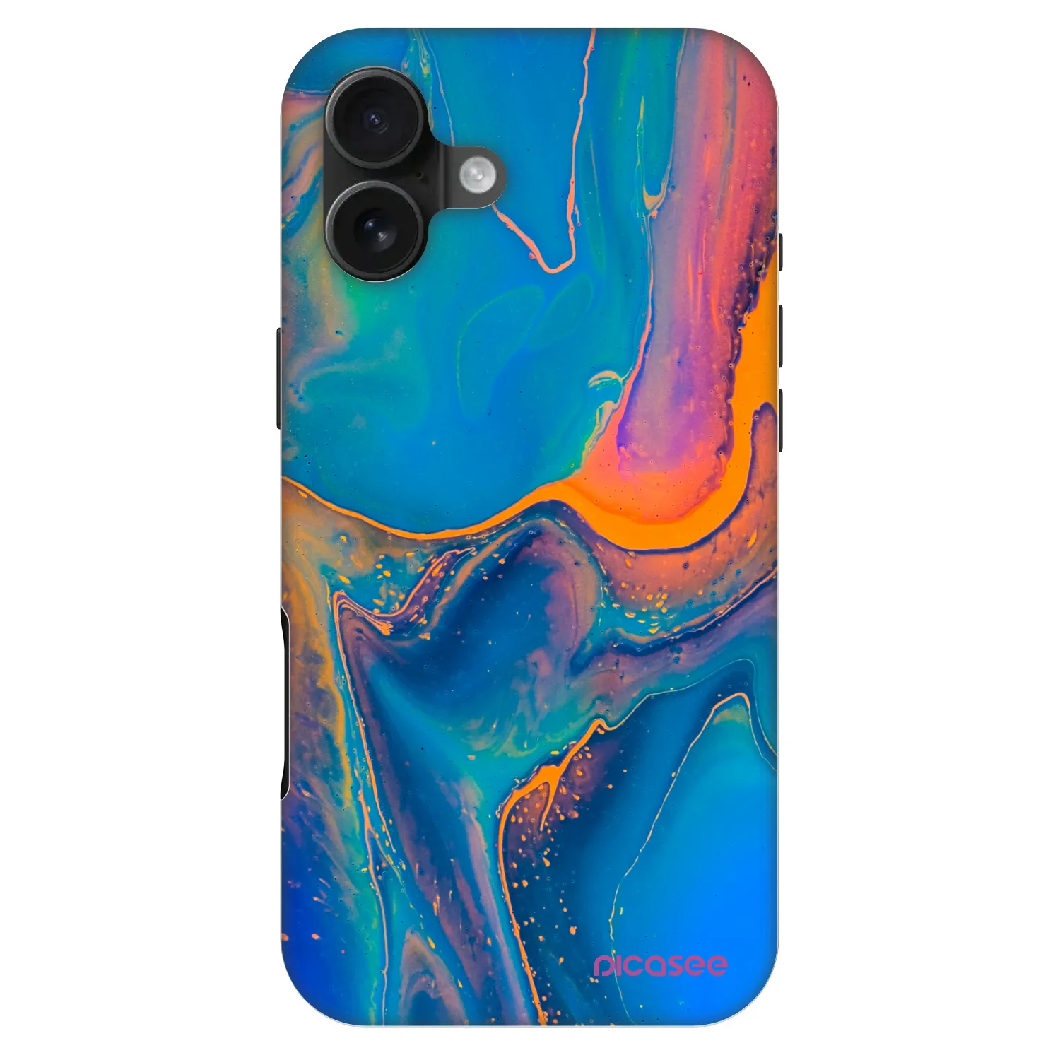 Picasee Fashion Case MagSafe Apple iPhone 16 Plus - Rainbow