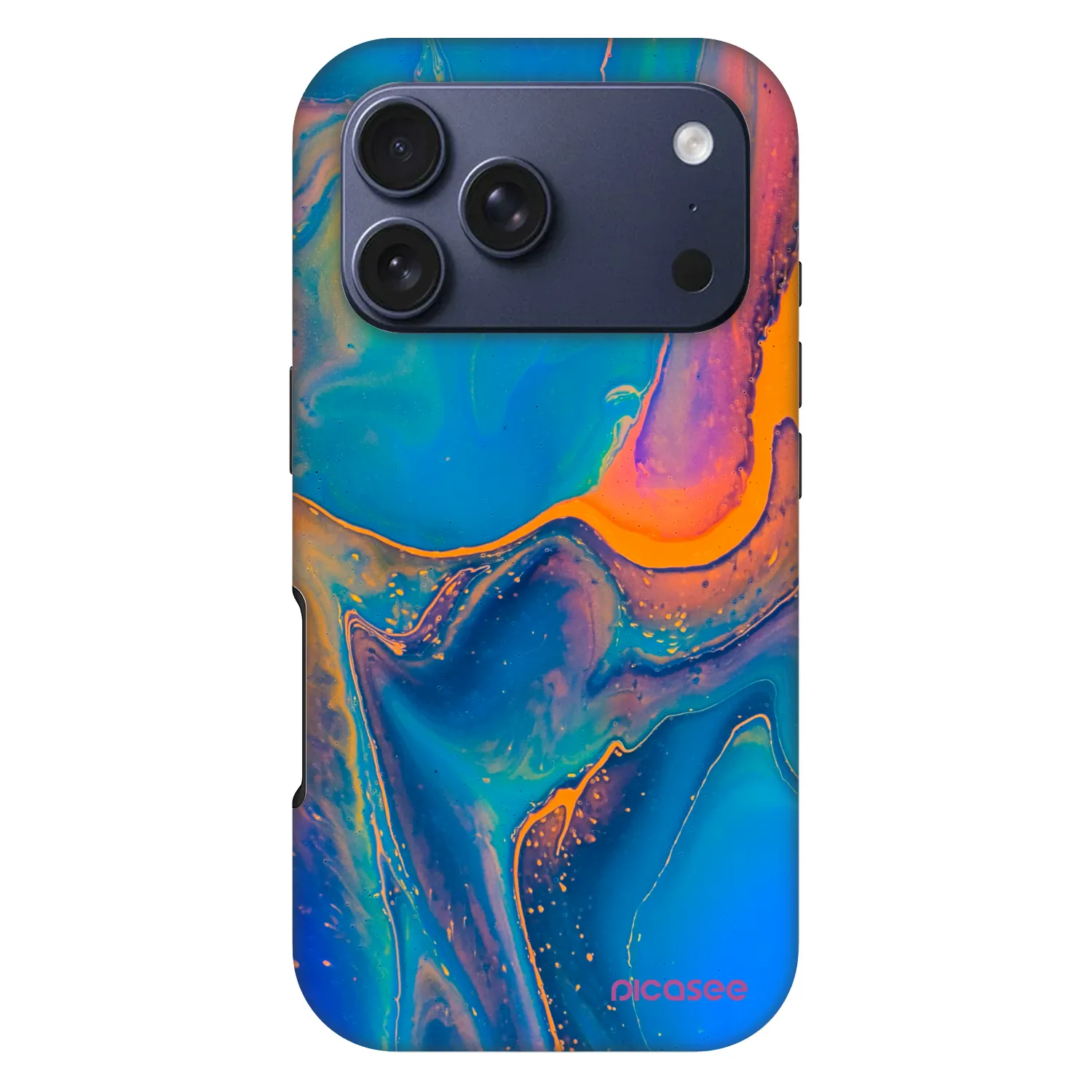 Picasee Fashion Case MagSafe Apple iPhone 17 Pro - Rainbow