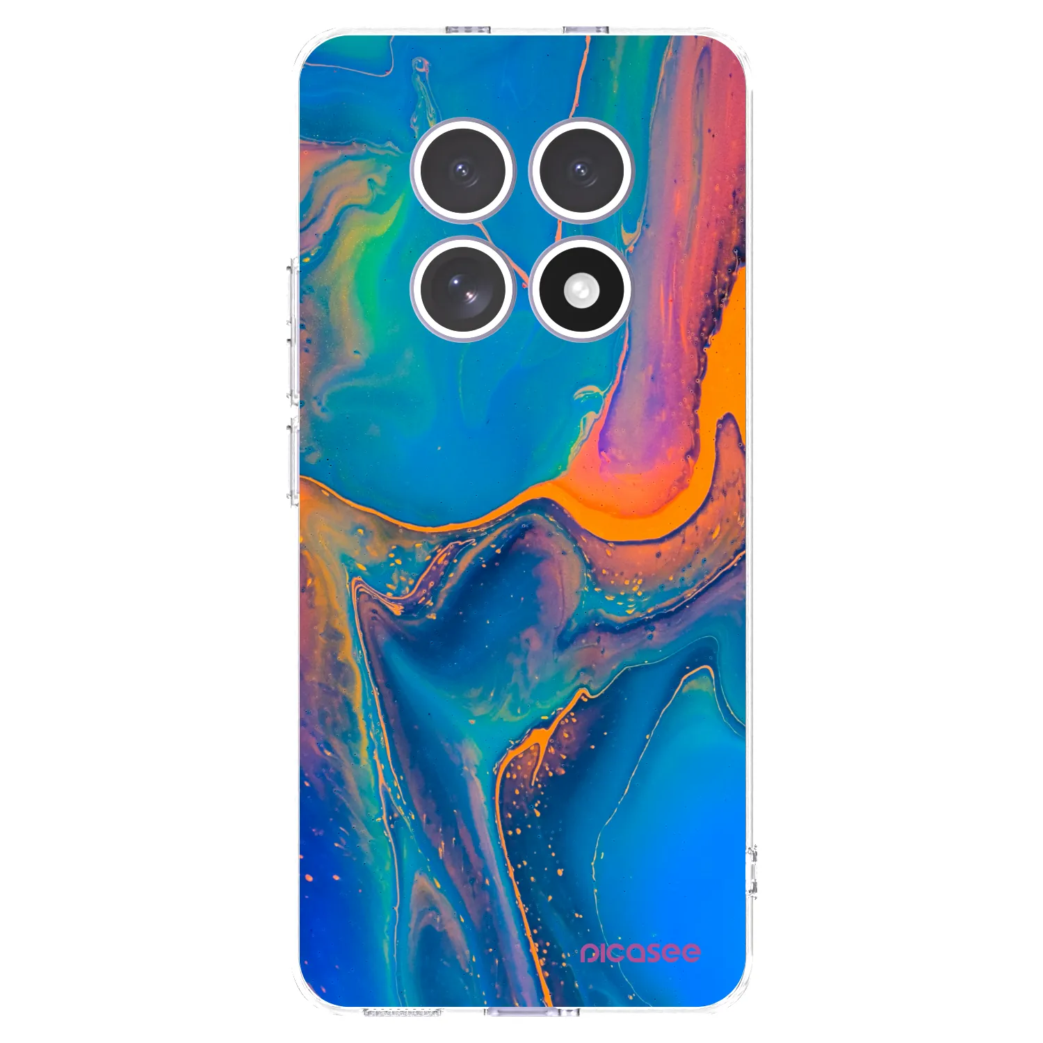 Picasee átlátszó szilikon tok az alábbi mobiltelefonokra Xiaomi Redmi Note 15 - Rainbow