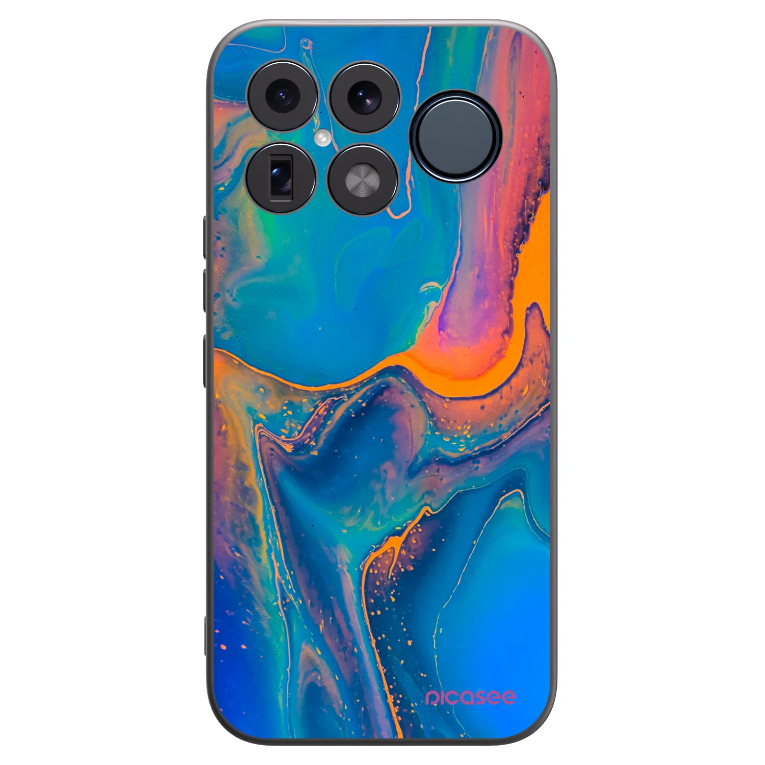 Picasee fekete szilikon tok az alábbi mobiltelefonokra Xiaomi Poco F8 Ultra - Rainbow