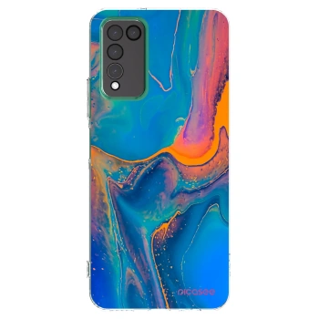 Picasee átlátszó szilikon tok az alábbi mobiltelefonokra Honor 10X Lite - Rainbow