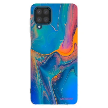 Picasee átlátszó szilikon tok az alábbi mobiltelefonokra Samsung Galaxy A12 A125F - Rainbow
