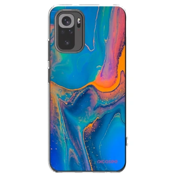Picasee átlátszó szilikon tok az alábbi mobiltelefonokra Xiaomi Redmi Note 10 - Rainbow