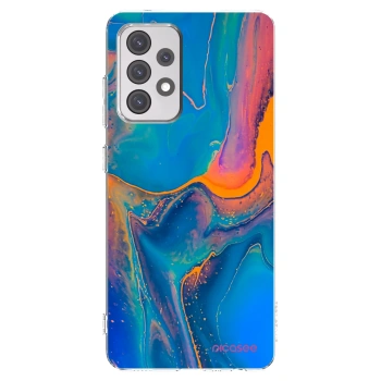 Picasee átlátszó szilikon tok az alábbi mobiltelefonokra Samsung Galaxy A52 5G A525F - Rainbow
