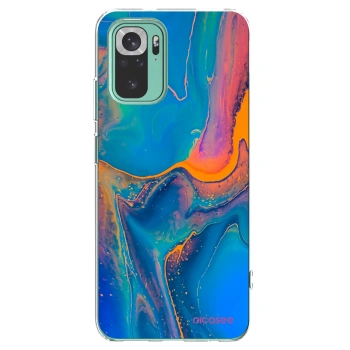 Picasee átlátszó szilikon tok az alábbi mobiltelefonokra Xiaomi Redmi Note 10 Pro - Rainbow