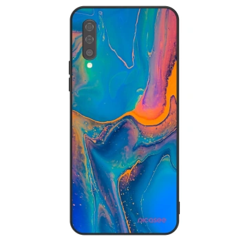 Szilikon tok erre a típusra Samsung Galaxy A50 A505F - Rainbow