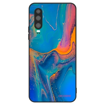 Szilikon tok erre a típusra Huawei P30 - Rainbow