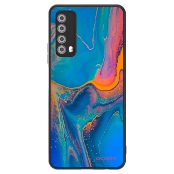 Szilikon tok erre a típusra Huawei P Smart 2021 - Rainbow