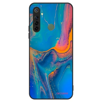 Szilikon tok erre a típusra Realme 6i - Rainbow