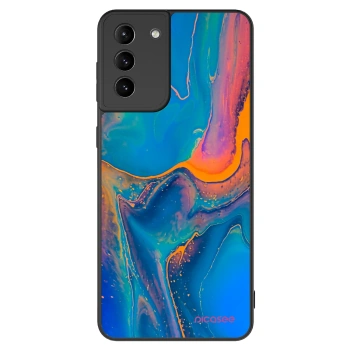 Szilikon tok erre a típusra Samsung Galaxy S21+ 5G G996F - Rainbow