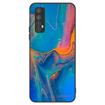Szilikon tok erre a típusra Realme 7 - Rainbow