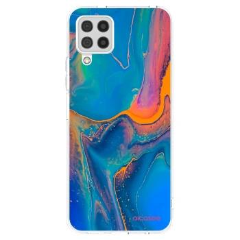 Picasee átlátszó szilikon tok az alábbi mobiltelefonokra Samsung Galaxy A22 A225F 4G - Rainbow