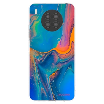 Picasee átlátszó szilikon tok az alábbi mobiltelefonokra Huawei Nova 8i - Rainbow