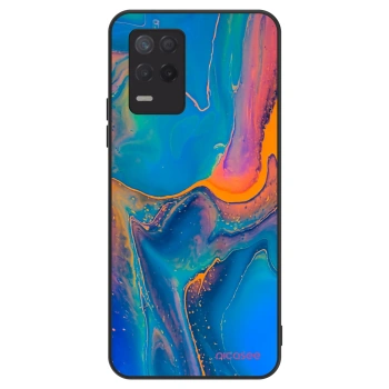 Szilikon tok erre a típusra Realme 8 5G - Rainbow