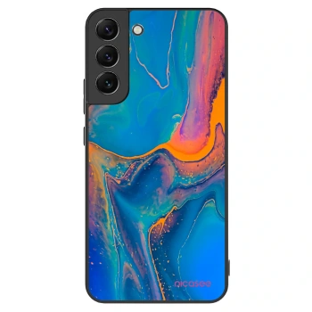 Szilikon tok erre a típusra Samsung Galaxy S22+ 5G - Rainbow