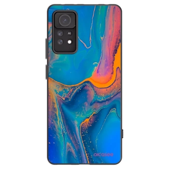 Picasee fekete szilikon tok az alábbi mobiltelefonokra Xiaomi Redmi Note 11 Pro - Rainbow