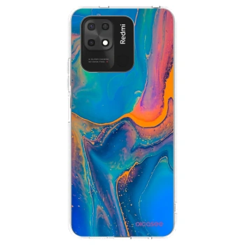 Picasee átlátszó szilikon tok az alábbi mobiltelefonokra Xiaomi Redmi 10C - Rainbow