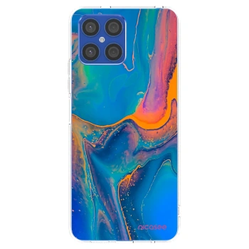 Picasee átlátszó szilikon tok az alábbi mobiltelefonokra Honor X8 4G - Rainbow