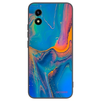 Picasee fekete szilikon tok az alábbi mobiltelefonokra Vivo Y01 - Rainbow