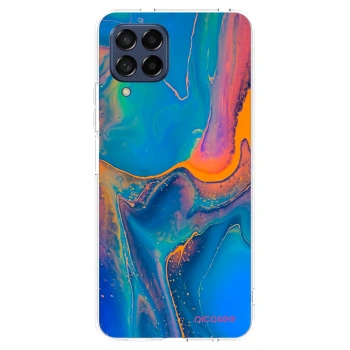 Picasee átlátszó szilikon tok az alábbi mobiltelefonokra Samsung Galaxy M53 5G - Rainbow
