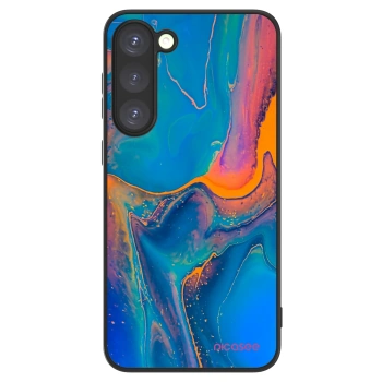 Szilikon tok erre a típusra Samsung Galaxy S23+ 5G - Rainbow