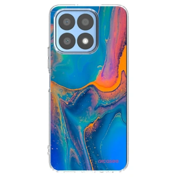 Picasee átlátszó szilikon tok az alábbi mobiltelefonokra Honor X8a - Rainbow