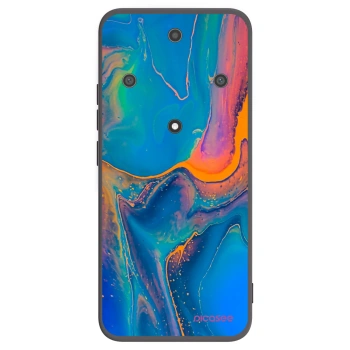 Picasee fekete szilikon tok az alábbi mobiltelefonokra Honor Magic5 Lite 5G - Rainbow