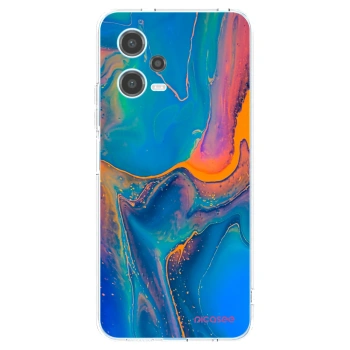 Picasee átlátszó szilikon tok az alábbi mobiltelefonokra Xiaomi Redmi Note 12 5G - Rainbow