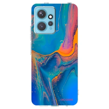 Picasee átlátszó szilikon tok az alábbi mobiltelefonokra Xiaomi Redmi Note 12 4G - Rainbow