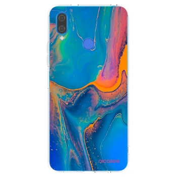 Picasee átlátszó szilikon tok az alábbi mobiltelefonokra Huawei Nova 3i - Rainbow