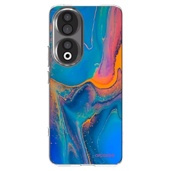 Picasee átlátszó szilikon tok az alábbi mobiltelefonokra Honor 90 5G - Rainbow