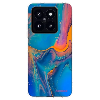 Picasee átlátszó szilikon tok az alábbi mobiltelefonokra Xiaomi 14 Pro - Rainbow