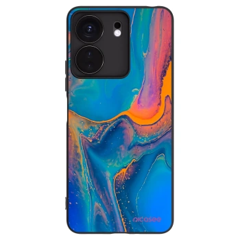 Picasee fekete szilikon tok az alábbi mobiltelefonokra Xiaomi Redmi 13C 4G - Rainbow