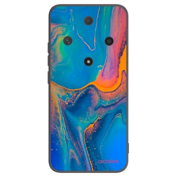 Picasee fekete szilikon tok az alábbi mobiltelefonokra Honor Magic6 Lite 5G - Rainbow
