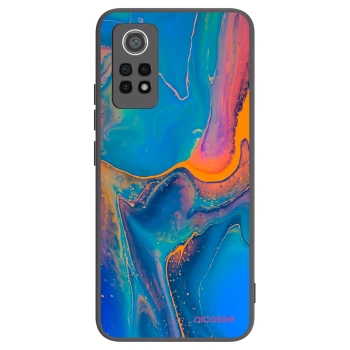 Picasee fekete szilikon tok az alábbi mobiltelefonokra Xiaomi Redmi Note 12 Pro 4G - Rainbow