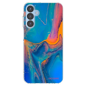 Picasee átlátszó szilikon tok az alábbi mobiltelefonokra Samsung Galaxy A15 A156B 5G - Rainbow