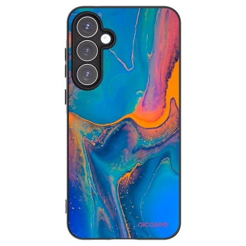 Picasee fekete szilikon tok az alábbi mobiltelefonokra Samsung Galaxy A55 5G A556B - Rainbow