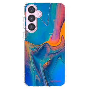 Picasee átlátszó szilikon tok az alábbi mobiltelefonokra Samsung Galaxy A55 5G A556B - Rainbow