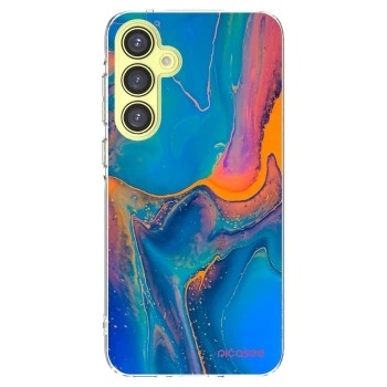 Picasee átlátszó szilikon tok az alábbi mobiltelefonokra Samsung Galaxy A35 5G A356B - Rainbow