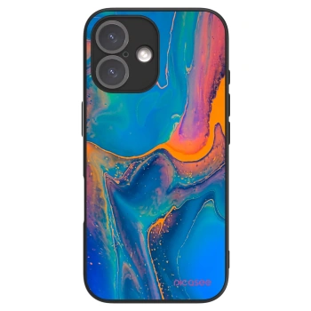 Picasee ULTIMATE CASE MagSafe Apple iPhone 16 - készülékre - Rainbow