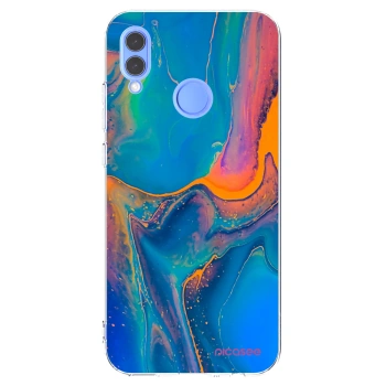 Picasee átlátszó szilikon tok az alábbi mobiltelefonokra Honor 10 Lite - Rainbow